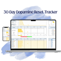 30-Day Dopamine Reset Tracker - Bicbooks